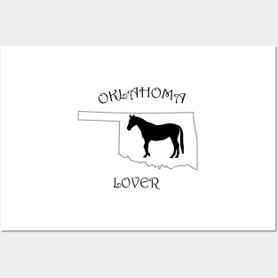 Oklahoma Horse Lover Gift Posters and Art